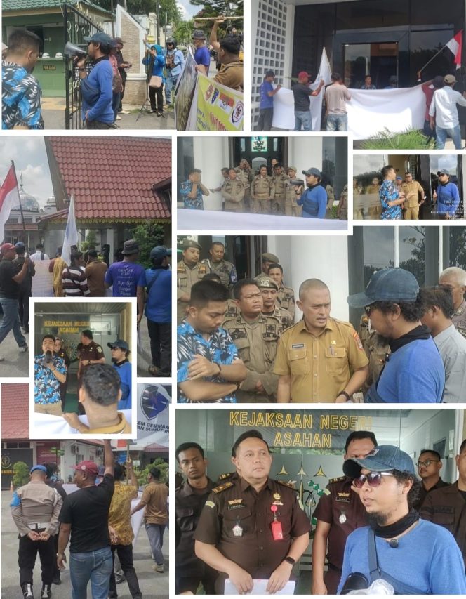 
					Aksi Lima Lembaga Desak Bupati Asahan Copot dan Tangkap Kades Bahung Sibatu Batu Terkait Dugaan Korupsi Berjamaah