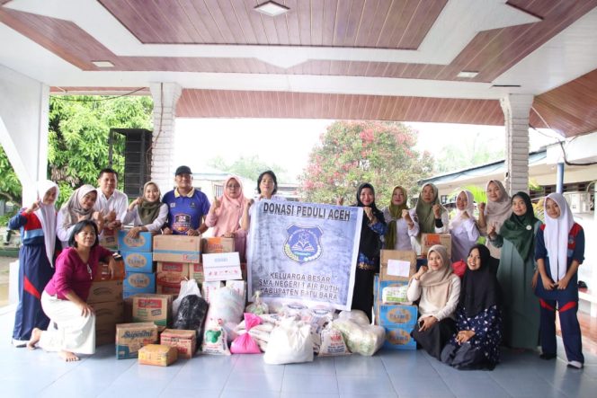 
					SMA Negeri 1 Air Putih Kabupaten Batu Bara Gelar Aksi Kemanusiaan untuk Korban Banjir Sumatera dan Aceh