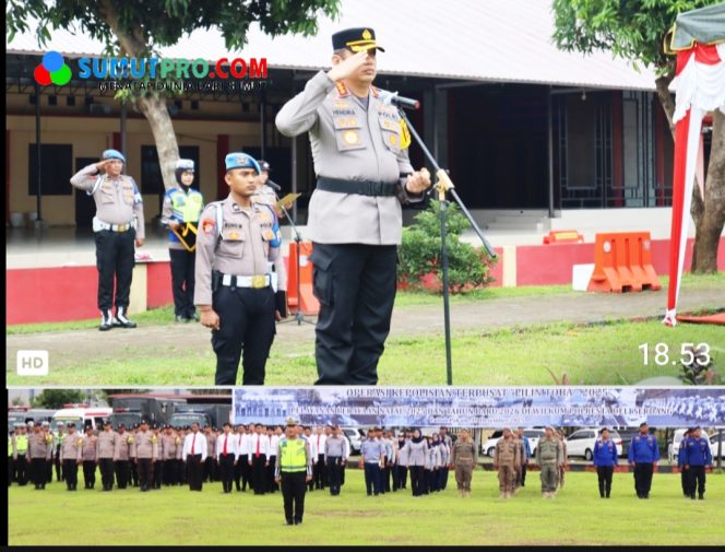 
					Operasi Lilin Toba 2025 Bentuk Komitmen Polri Bersama TNI Dan Instansi Terkait, Dalam Memberikan Rasa Aman Dan Nyaman Kepada Masyarakat Selama Perayaan Natal dan Tahun Baru.