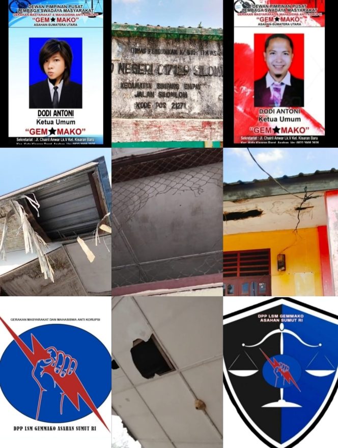 
					GEMMAKO Asahan Respons Cepat Laporan Warga soal Kondisi Memprihatinkan SD Negeri 017129 Silom Lom