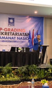 Dedy Irawan Buka Up-Grading Kesekretariatan PAN Sumut, 25 DPD Hadir
