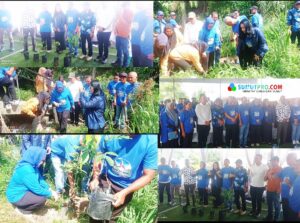 DPC Demokrat Deli Serdang Melaksanakan Gerakan Langit Biru Indonesia Asri